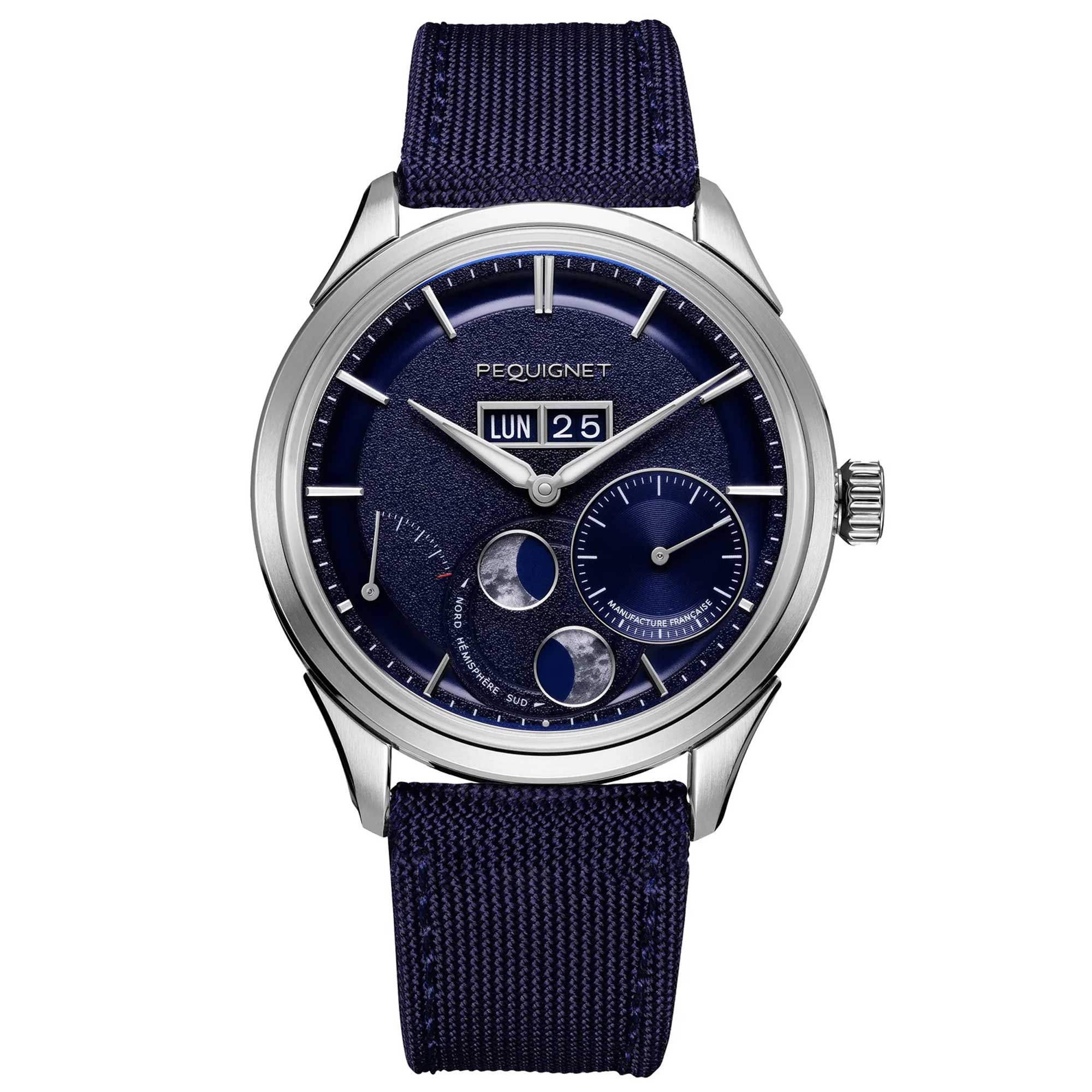 PEQUIGNET ROYALE PARIS WATCH Blau 9100673