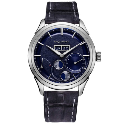 PEQUIGNET ROYALE PARIS WATCH Blau 9100673