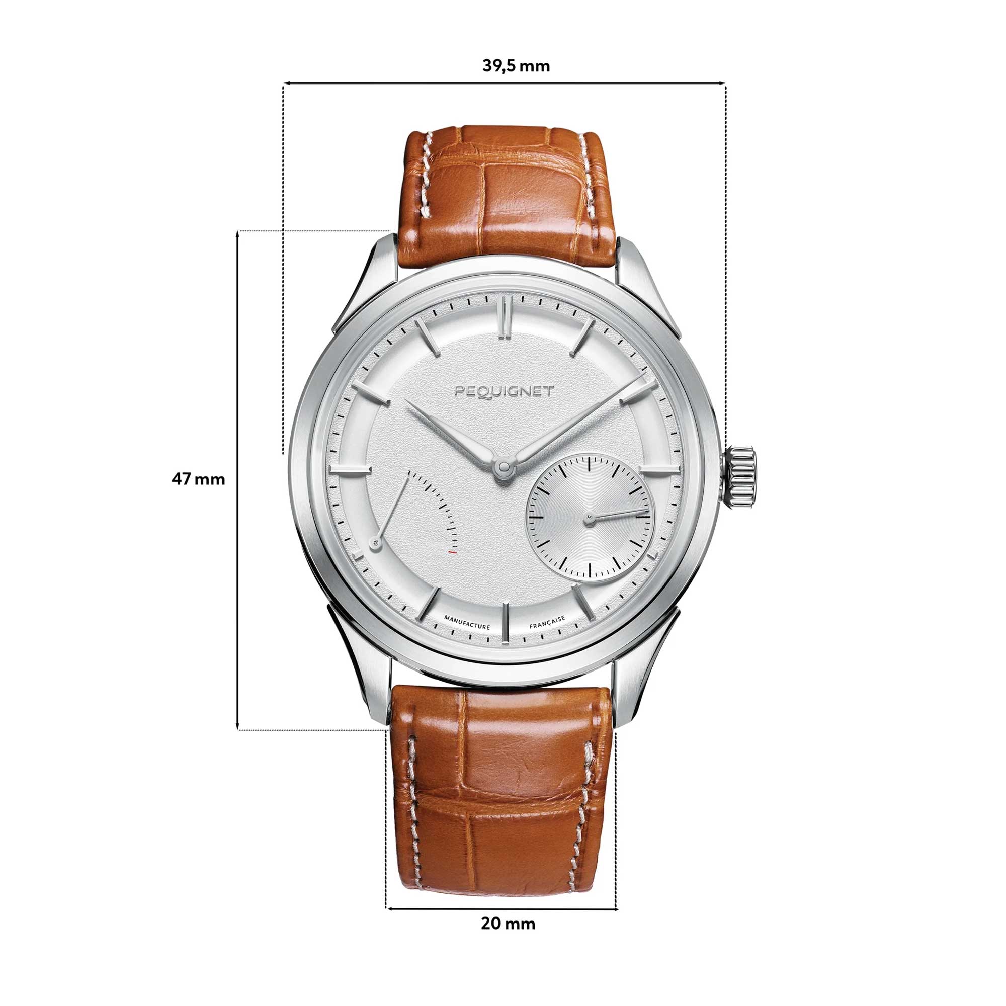 PEQUIGNET ROYALE PARIS WATCH Silber 9100133
