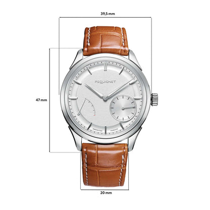 PEQUIGNET ROYALE PARIS WATCH Silber 9100133