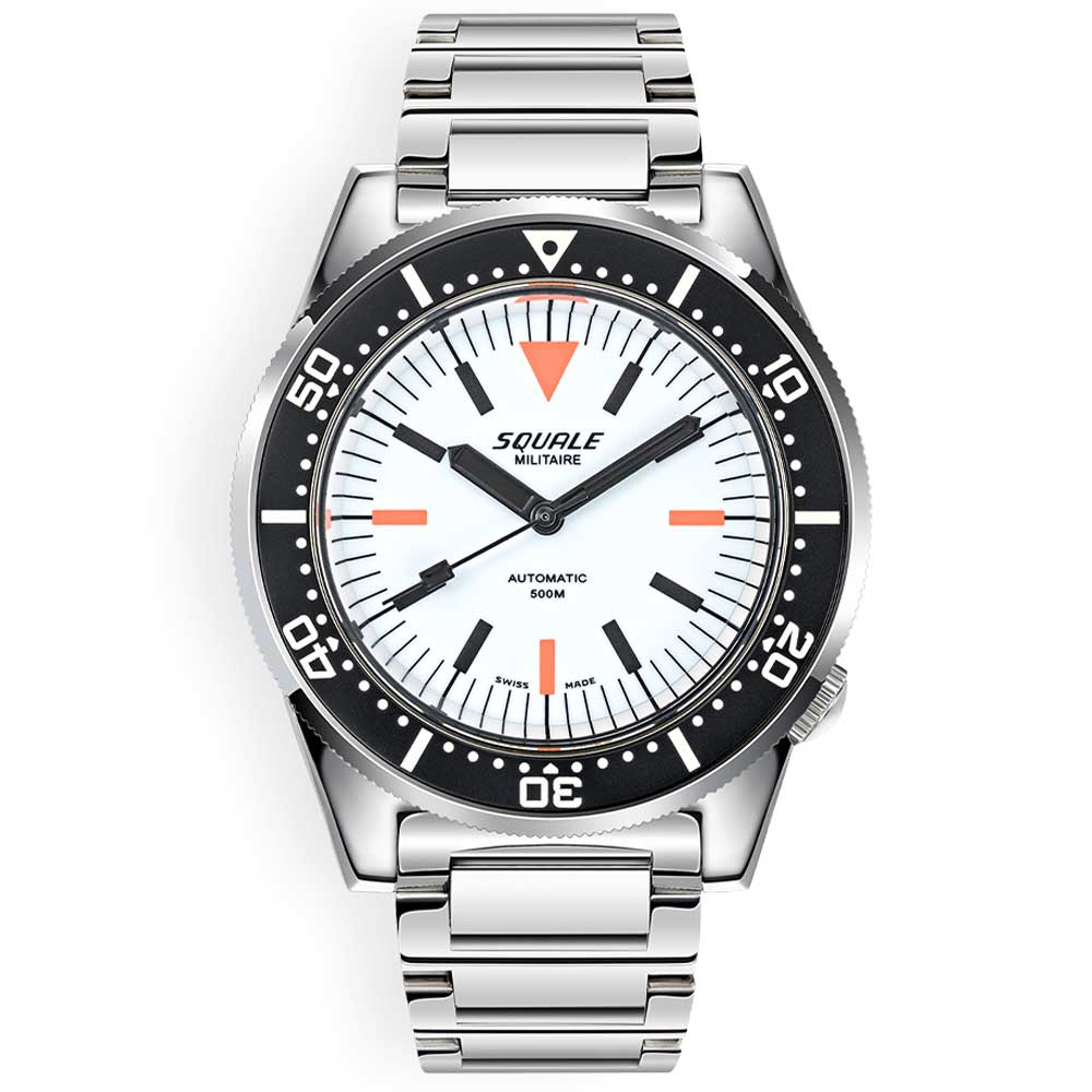 Squale 1521 Full Luminous Militaire Bracelet 1521FUMIWT.SQ20L