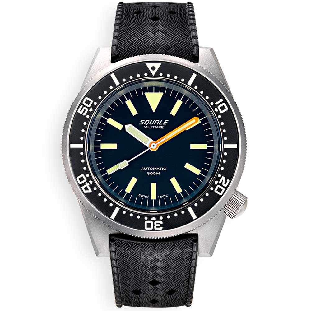 Squale 1521 Militaire Blasted 1521MILBL.HT Tropical Band Taucheruhr
