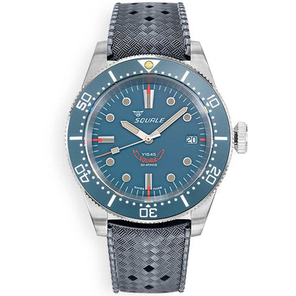 Squale 1545 Grey Rubber 1545GG.HTG Kautschukband Taucheruhr