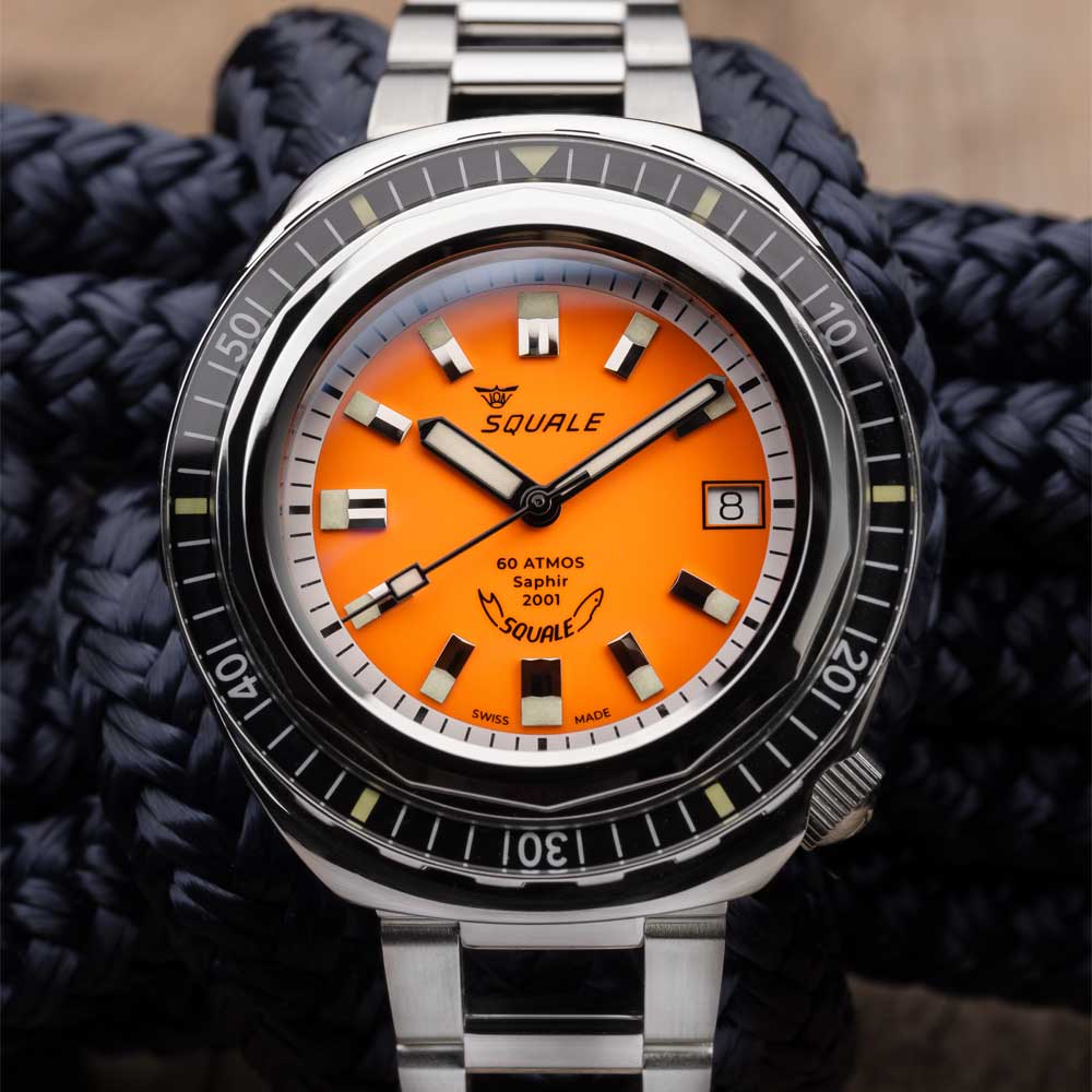 Squale 2001 Reverse Orange 2001BKOR.AC