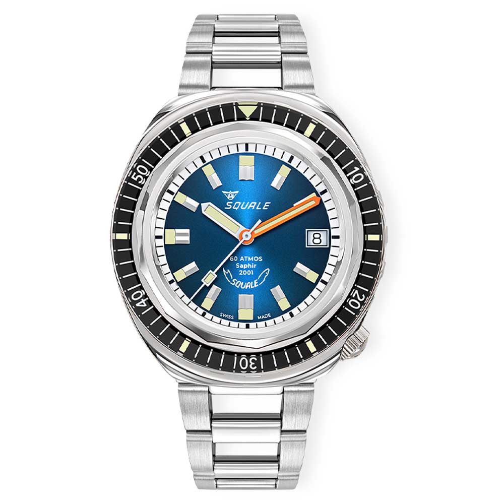 Squale 2001 Sunray Blue 2001BKBL.AC