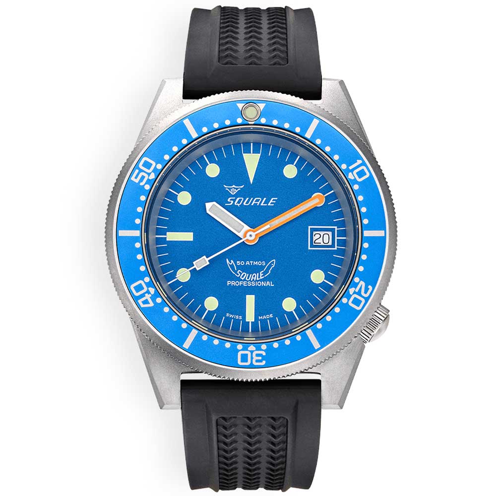 Squale 1521 Blue Blasted 1521BLUEBL.VO