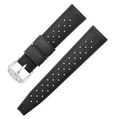 Squale Homage Tropic Rubber Black - 22mm CINHTRB22