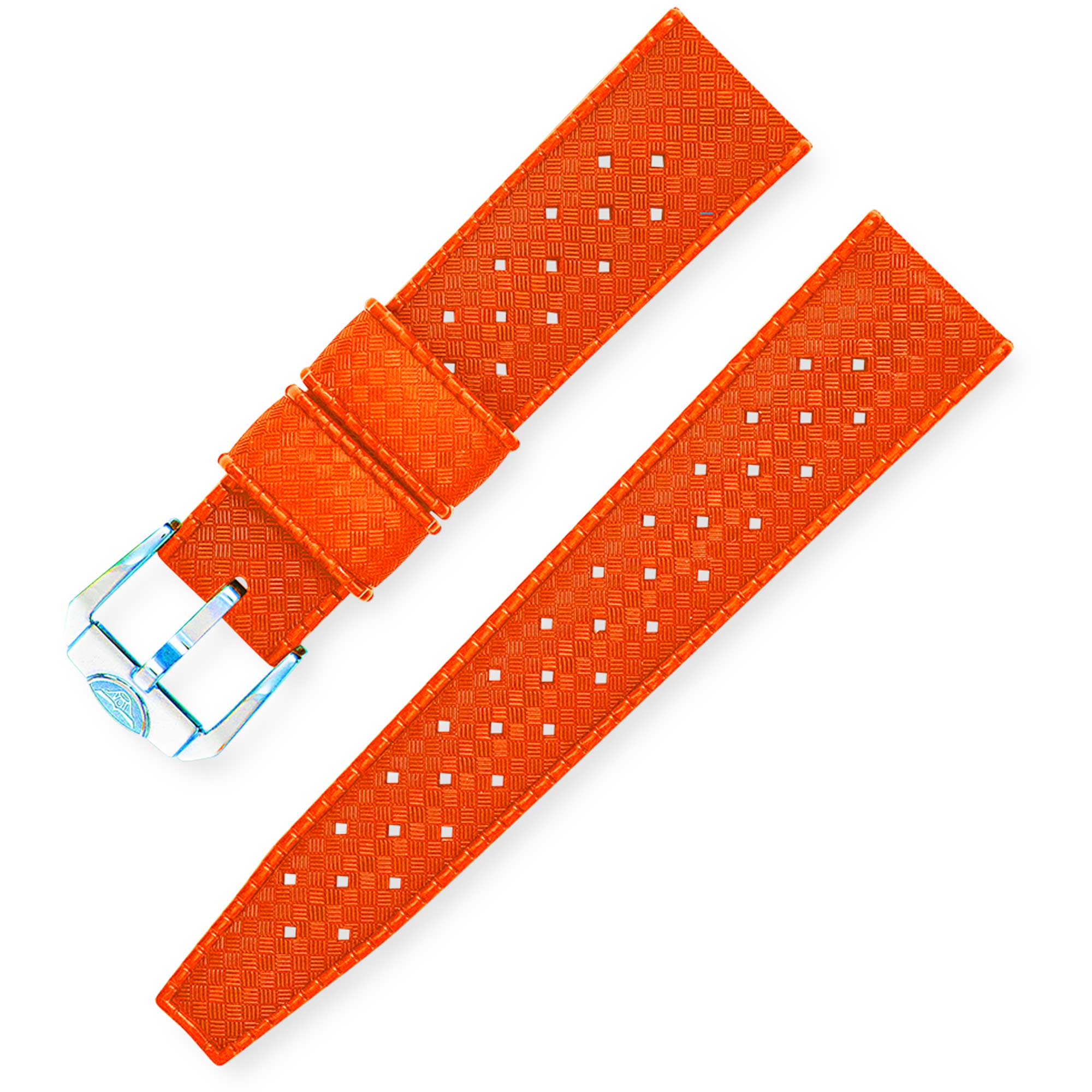 Squale Homage Tropic Rubber Orange - 20mm CINHTROR20