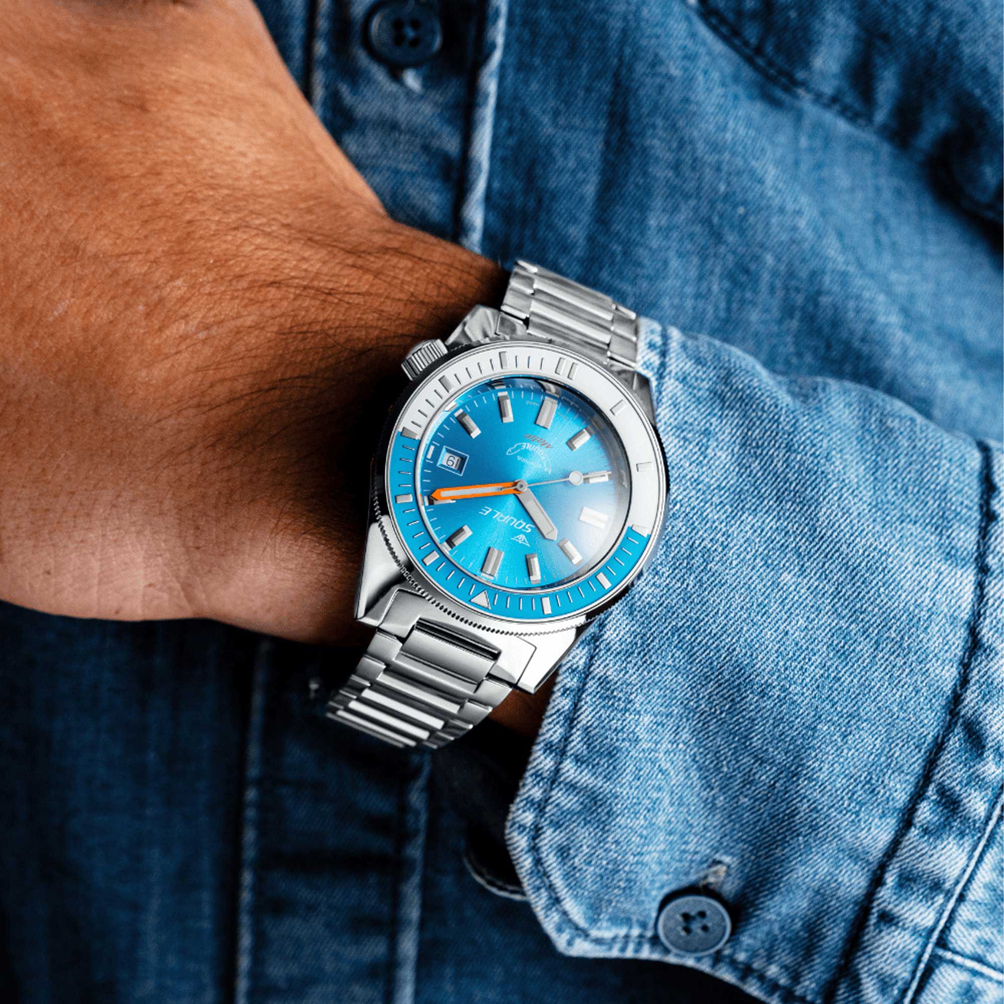 Squale Matic Bracelet - Polished CSSSQ22PO