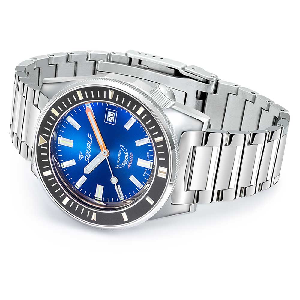 Squale Matic Dark Blue Bracelet MATICXSB.SQ22L