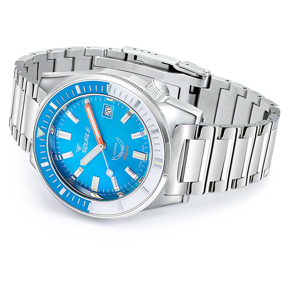 Squale Matic Light Blue Bracelet MATICXSE.SQ22L