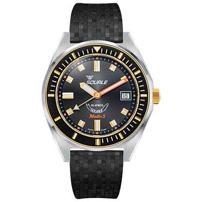 Squale Matic S Two-Tone Mosaic MATICGBKBK.MRBK