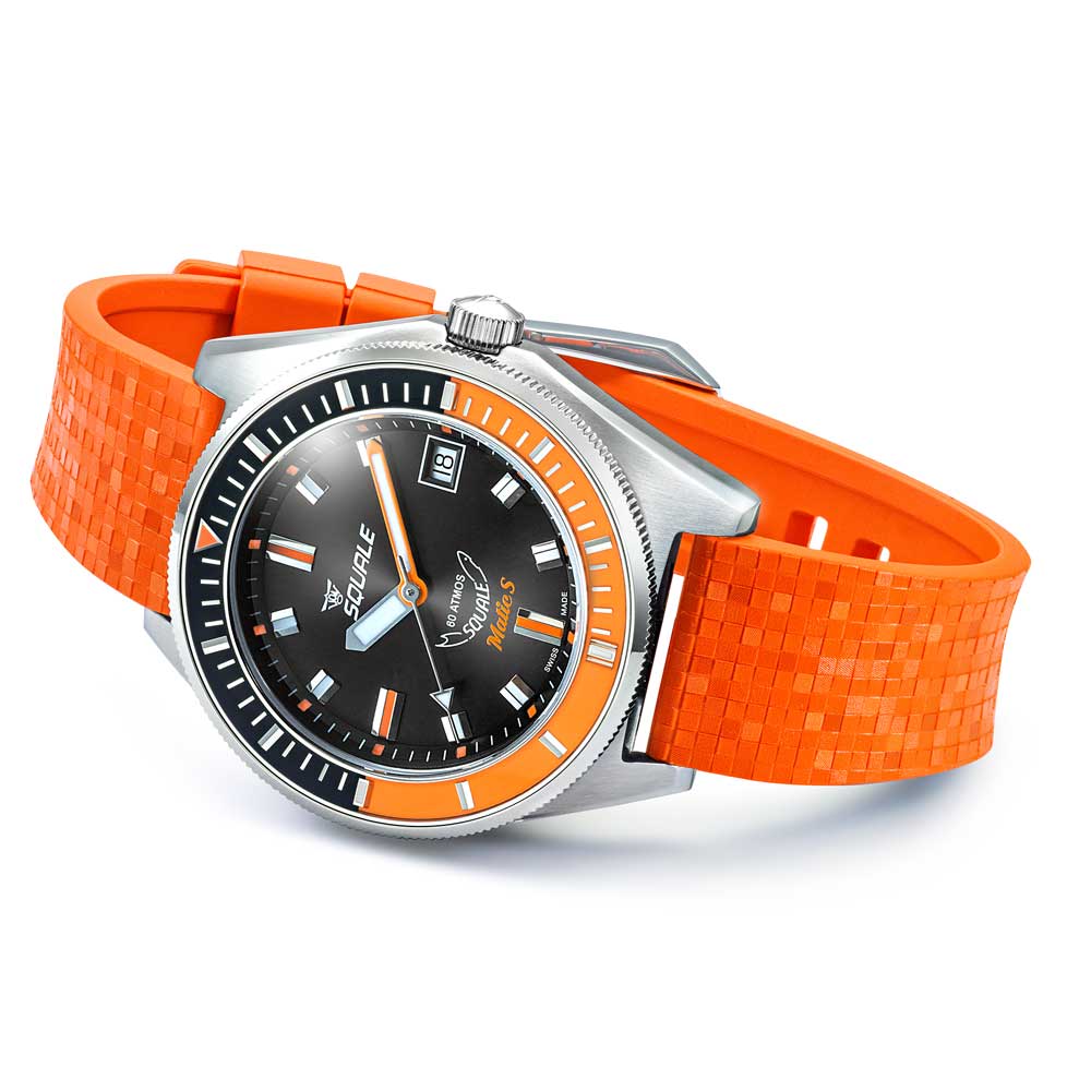 Squale Matic S Orange Mosaic MATICBKOBK.MROR