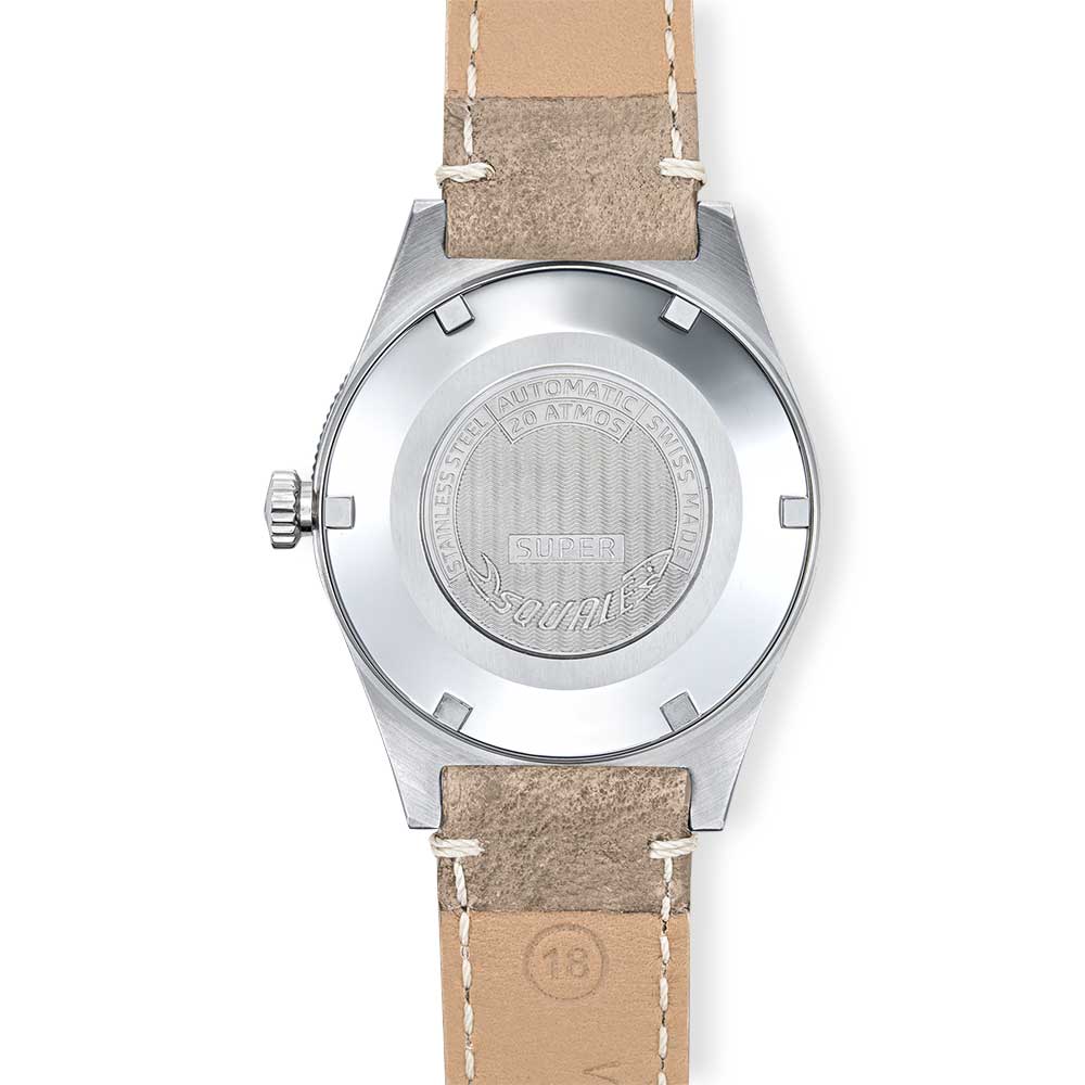 Super-Squale Big Arrows Green Leather SUPERSSAGR.PTO