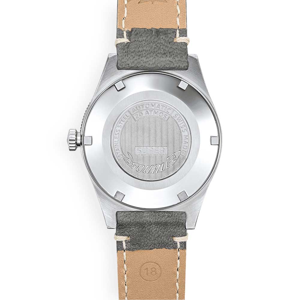 Super-Squale Sunray Grey Leather SUPERSSG.PG