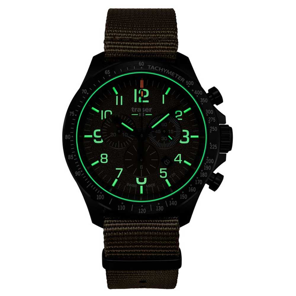 Traser P67 Officer Pro Chronograph Khaki 109459