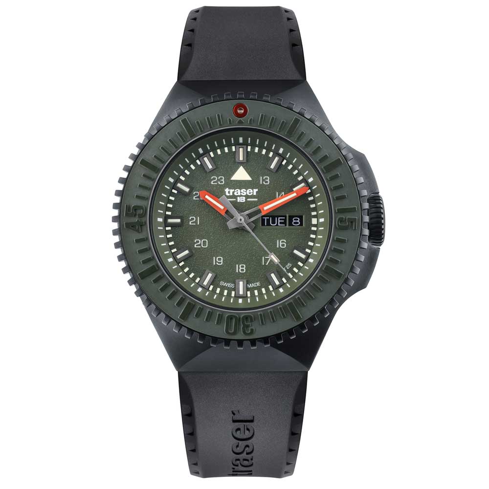 Traser P69 Black Stealth Green 109859