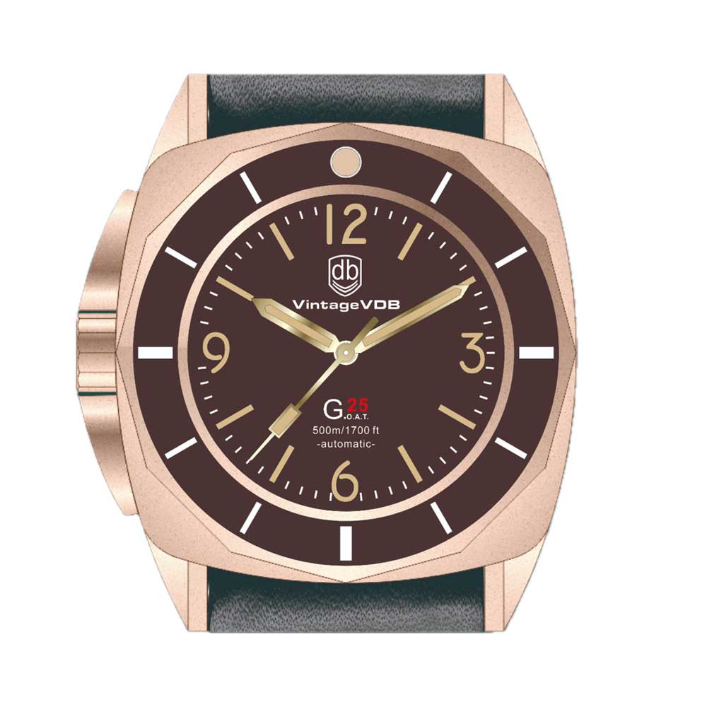 VDB G25 BRONZE BROWN DIAL