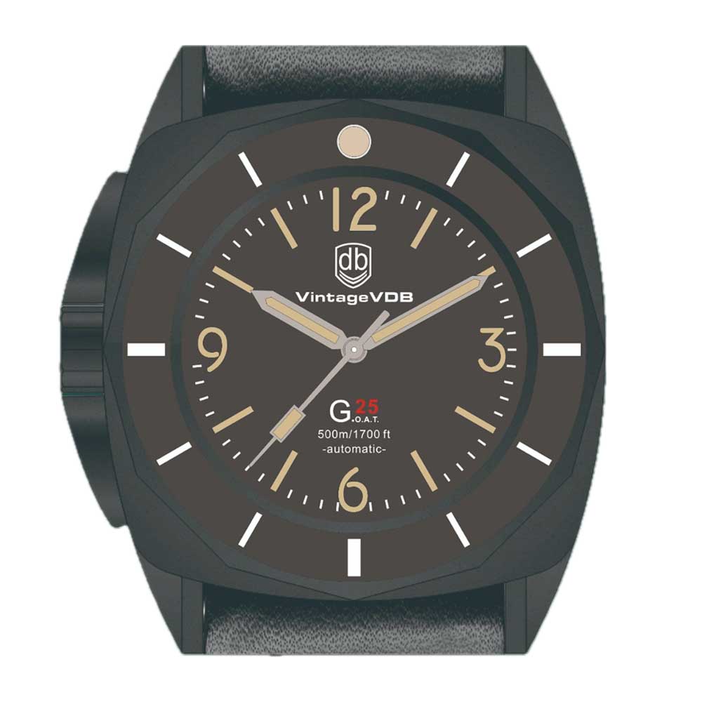 VDB G25 PVD ANTRAZITH DIAL