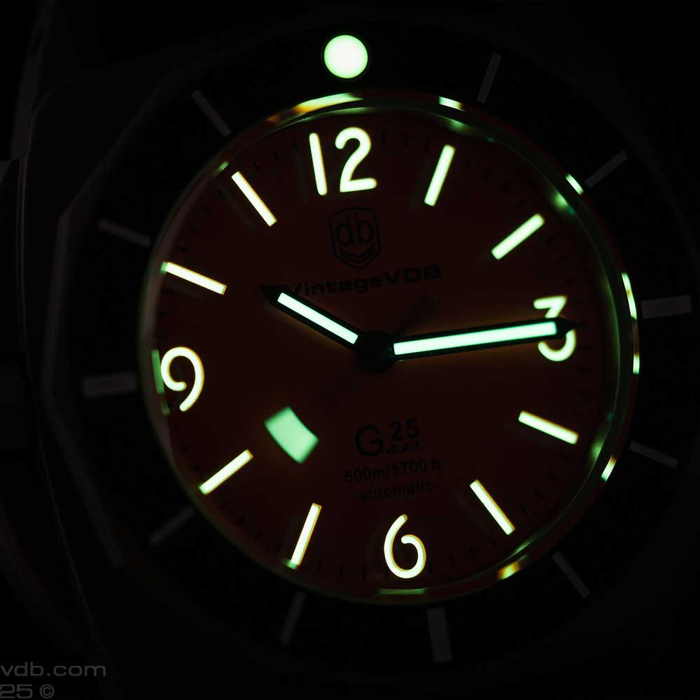 VDB G25 SE TITANIUM ORANGE DIAL