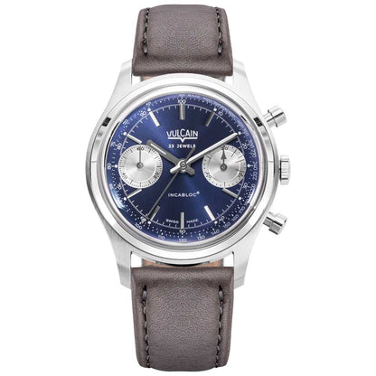 VULCAIN Chronograph 70's - Blue