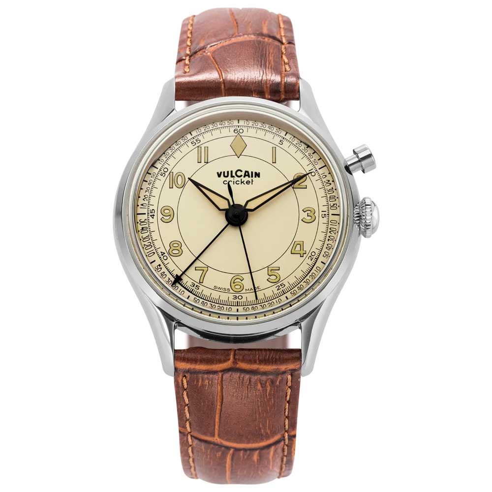 VULCAIN Cricket Classique 36 mm - Eggshell