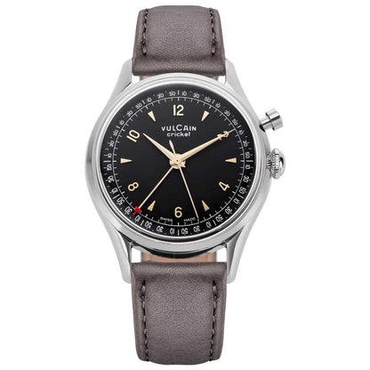 VULCAIN Cricket Tradition 36 mm - Black & Gold