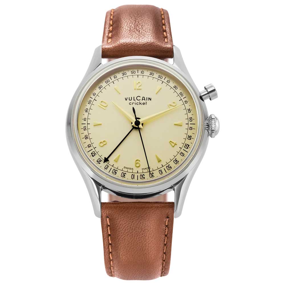 VULCAIN Cricket Tradition 36 mm - Eggshell