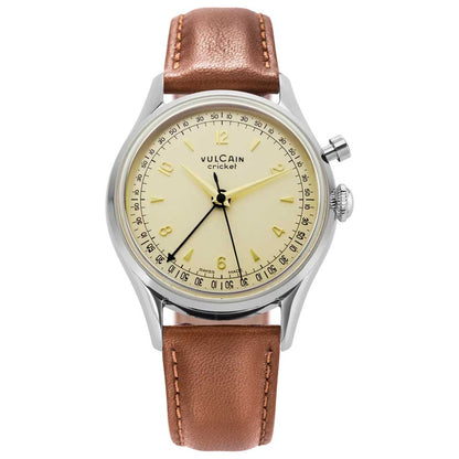 VULCAIN Cricket Tradition 36 mm - Eggshell