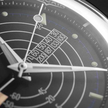 VULCAIN Nautical Heritage - Black White Luminova