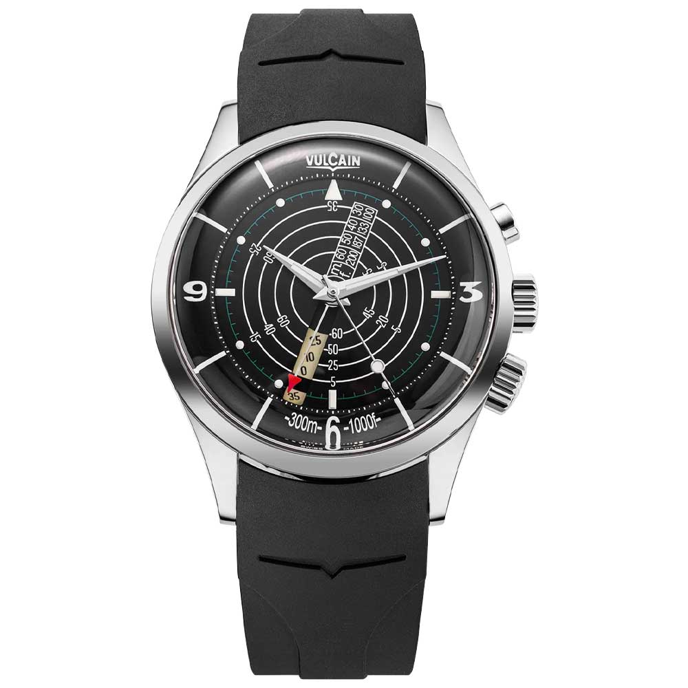 VULCAIN Nautical Heritage - Black White Luminova