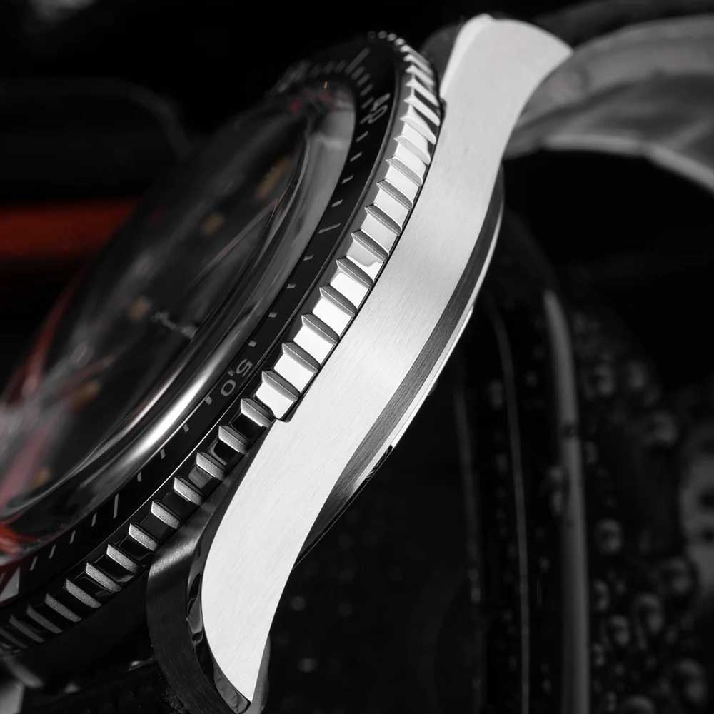 VULCAIN Skindiver Nautique - Blue with Khaki Brown Lum