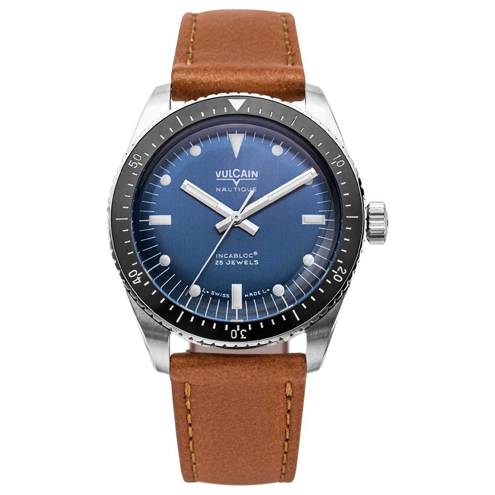 VULCAIN Skindiver Nautique - Blue with White Lum