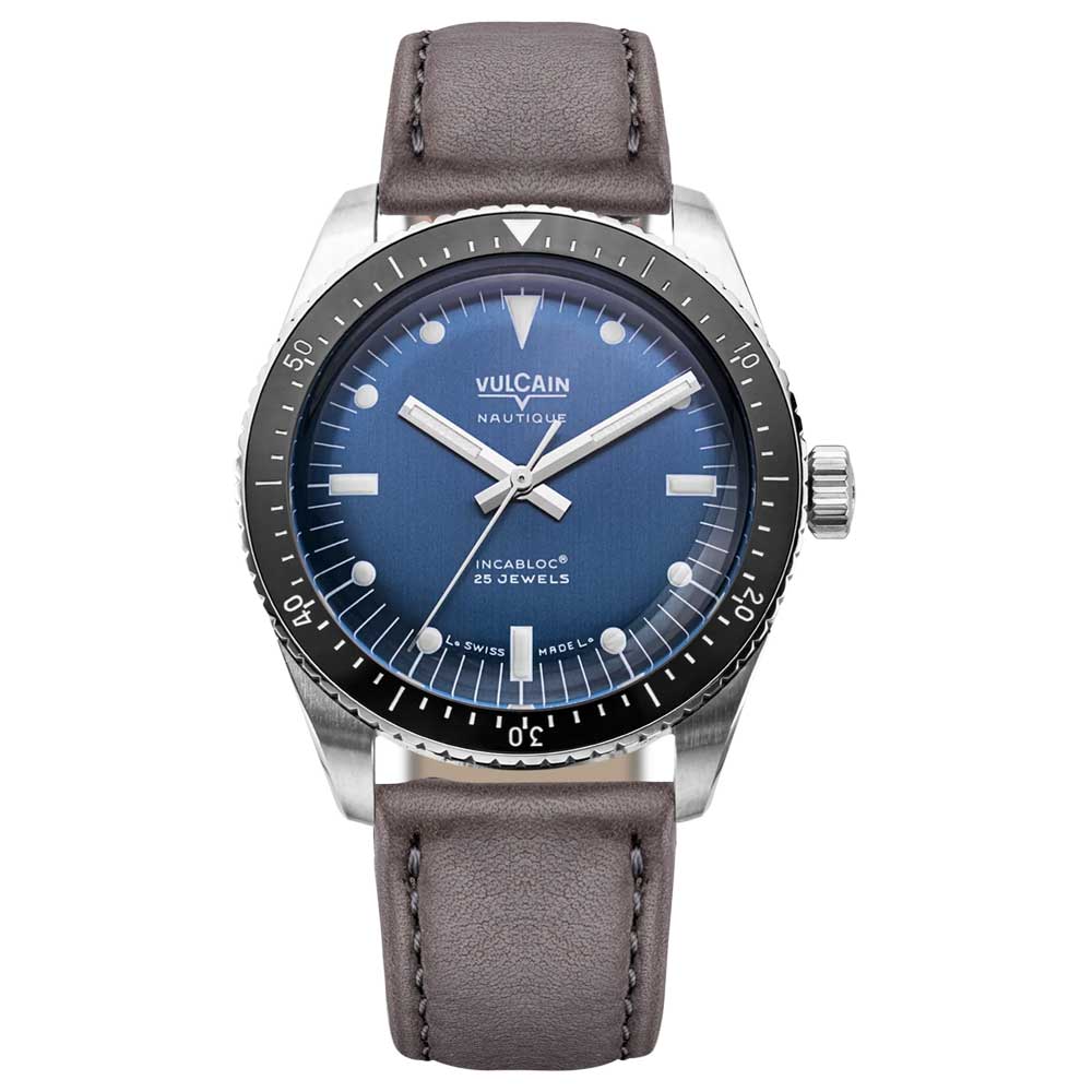 VULCAIN Skindiver Nautique - Blue with White Lum