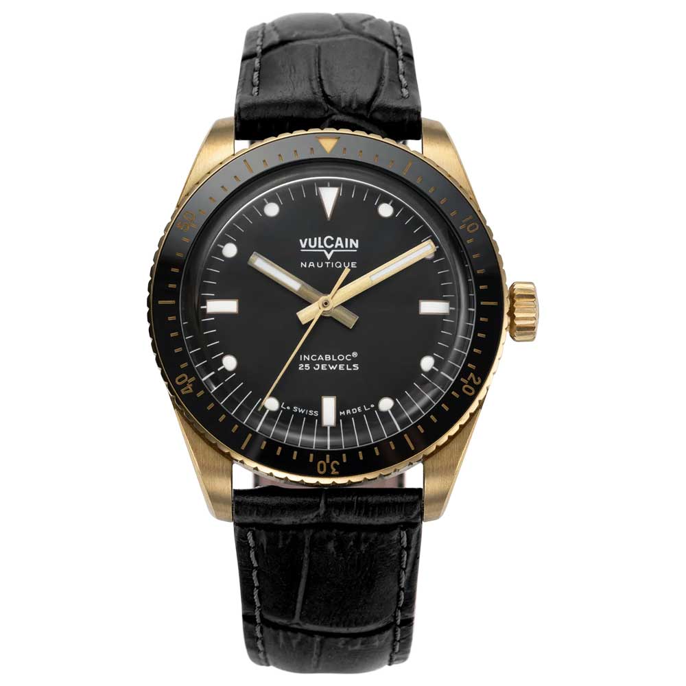 VULCAIN Skindiver Nautique - Bronze & Black