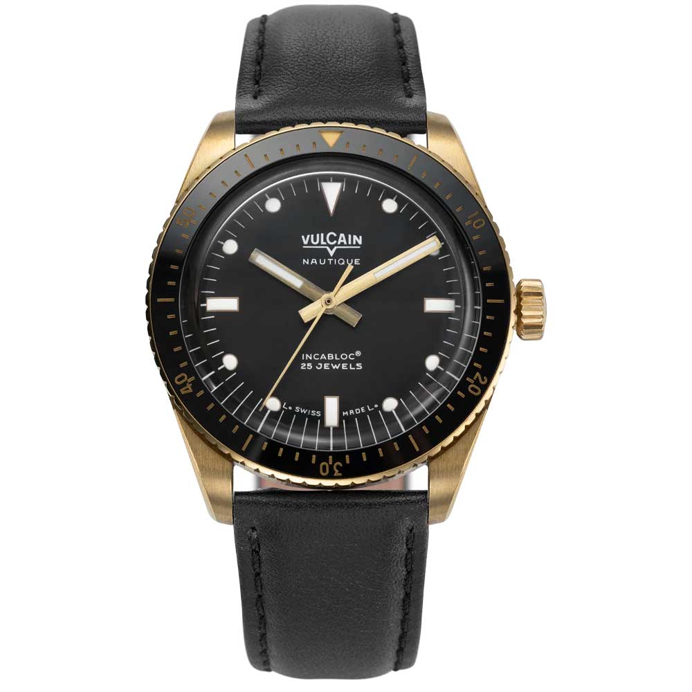 VULCAIN Skindiver Nautique - Bronze & Black