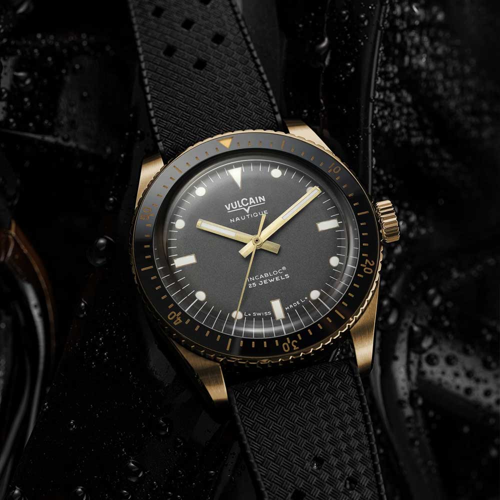 VULCAIN Skindiver Nautique - Bronzo & Grigio