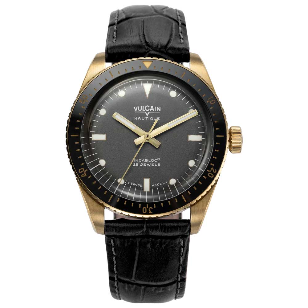 VULCAIN Skindiver Nautique - Bronze & Gray