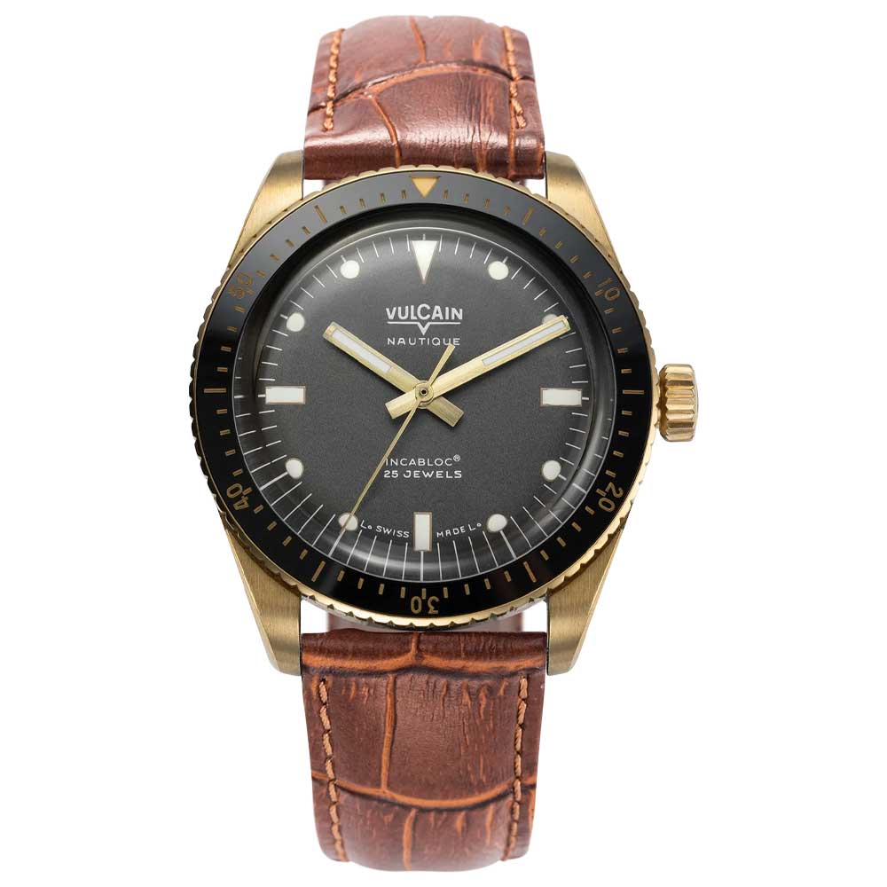 VULCAIN Skindiver Nautique - Bronzo & Grigio