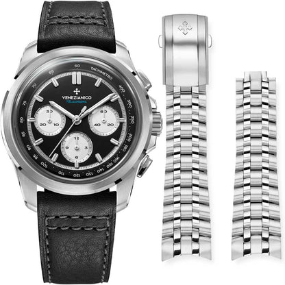 Venezianico Bucintoro 42 - 8221511C schwarzer Chronograph