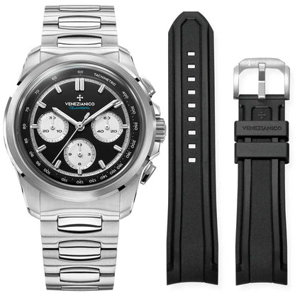 Chronographe Venizianico Bucintoro 42 8221511C noir