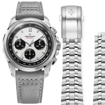 Venezianico Bucintoro 42 8221510 weißer Chronograph