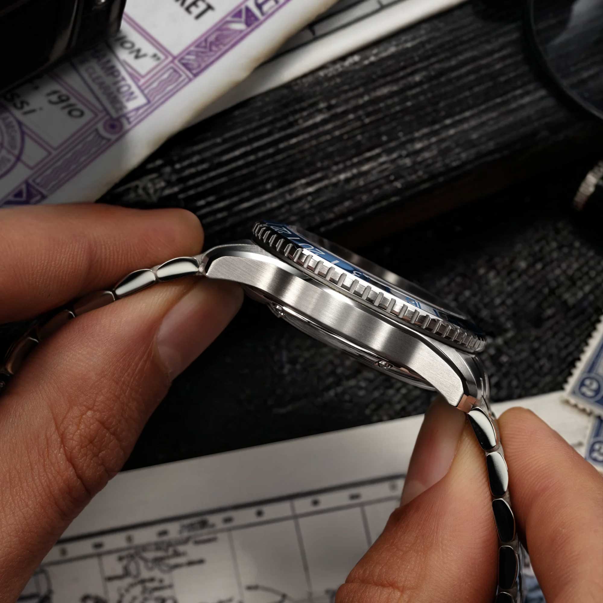 Venezianico Nereide GMT 39 Blau 3521511S