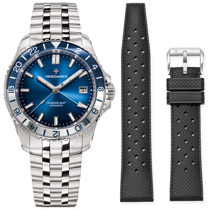 Venezianico Nereide GMT 39 Blau 3521511S