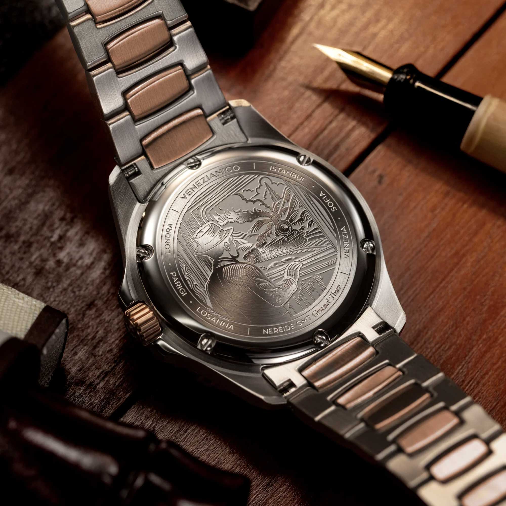 New Venezianico Nereide GMT Ceratung™ 4521500S – WATCHDAVID.SHOP