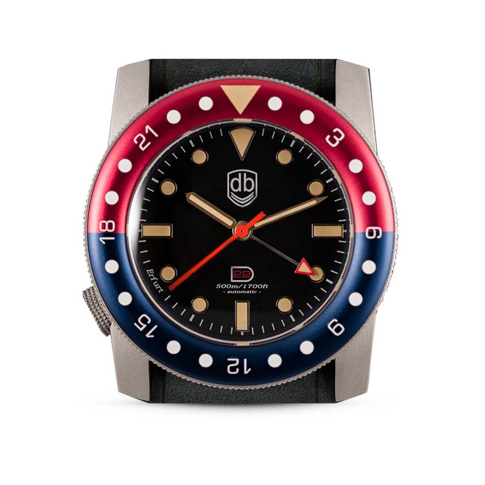 Vintage VDB D22 Pepsi GMT Blasted