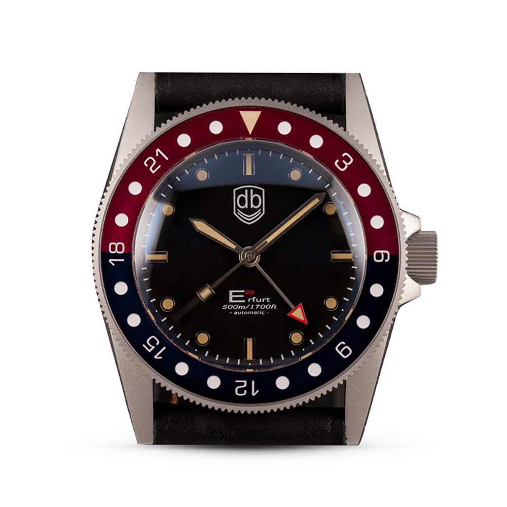Vintage VDB E23 GMT Pepsi Taucheruhr