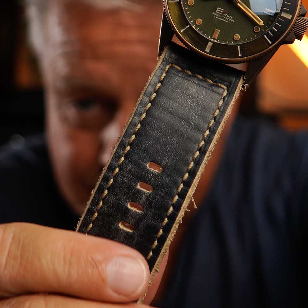 Vintage VDB E23 Historical Bronze Taucheruhr