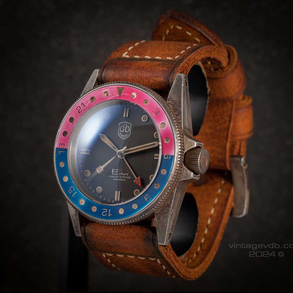 Vintage VDB E23 Historical GMT Pepsi