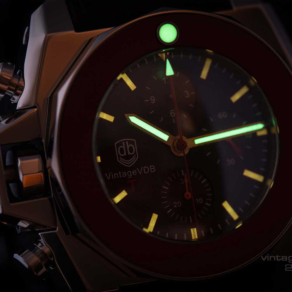 Vintage VDB TIMER T CHRONO POLISHED